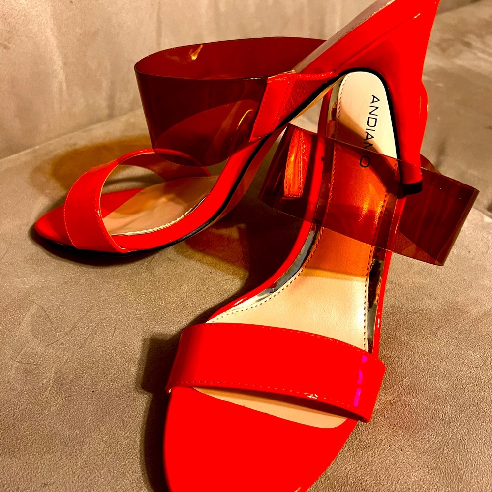 Orange heels